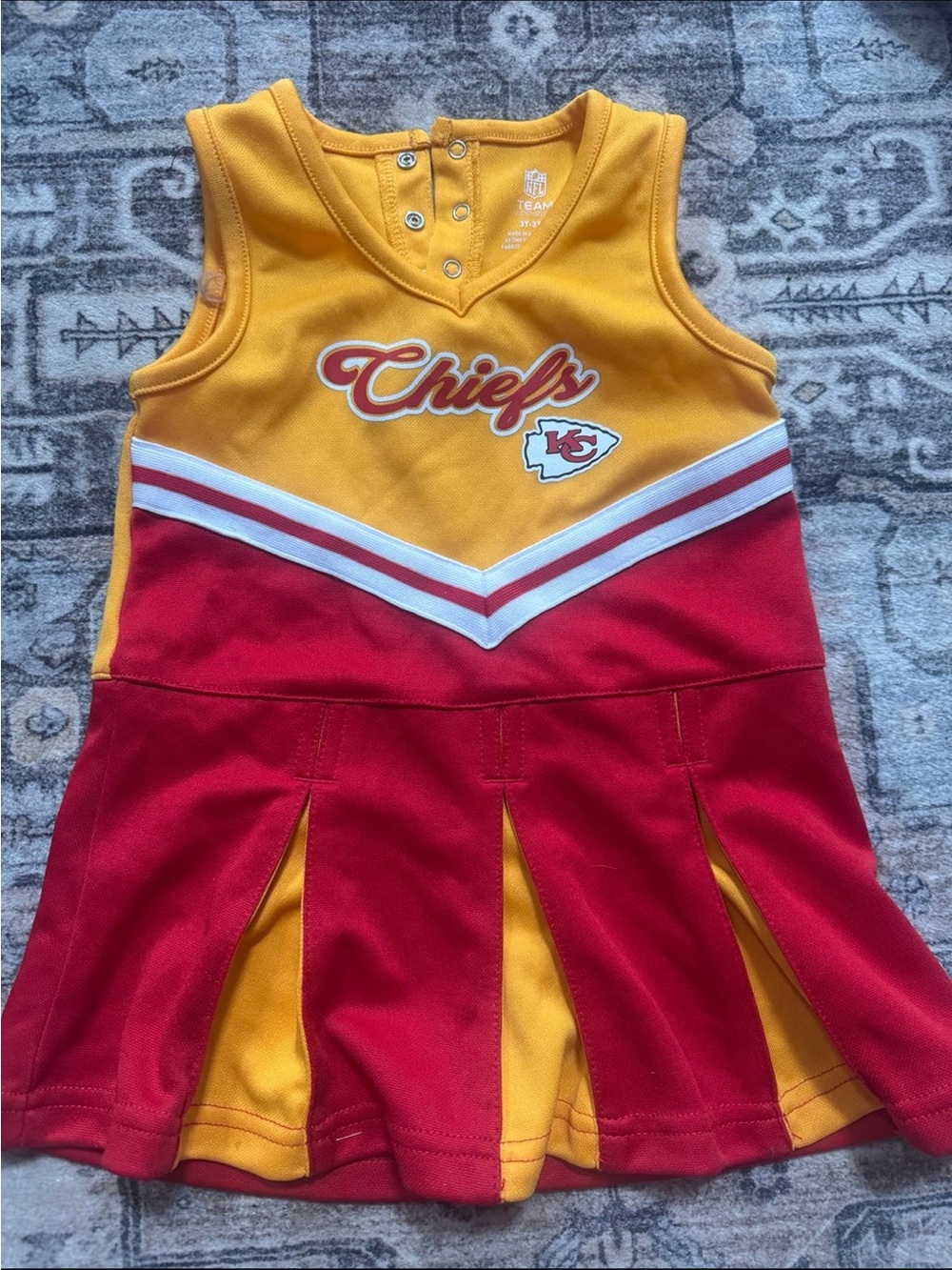 NFL Kids Kansas City Chiefs Cheerleading dress